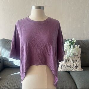 Purple Boho Top